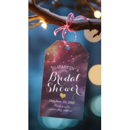 Möhippa Tack Galaxy Star Constellations Presentetikett