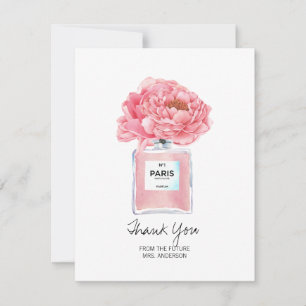Möhippa Tack Rosa Peony & Parfym Card