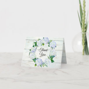 Möhippa Tack Rustic Wood n Hydrangea Kort