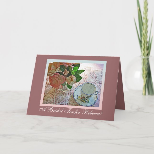 Möhippa Tea Inbjudan (Framsida)