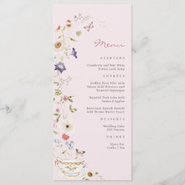 Möhippa Tea Menu Meny