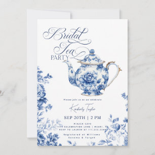 Möhippa Tea Party Chinoiserie Möhippa Inbjudningar