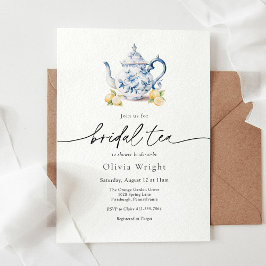 Möhippa Tea Party Chinoiserie Möhippa Inbjudningar
