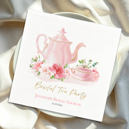 Möhippa Tea Party | Gilded Rosa Möhippa Pappersservett