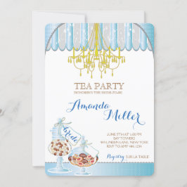 Möhippa Tea Party-inbjudningar Inbjudningar
