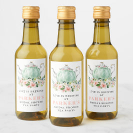 Möhippa Tea Party Mini Vin-etiketter Vinetikett