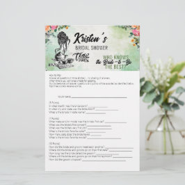 Möhippa Tea Party som känner till bästa spelkort Brevpapper