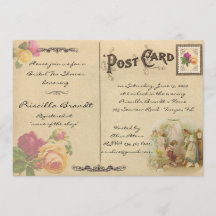 Möhippa Tea Shower Honoring, stil old Postcard 6 6