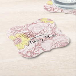 Möhippa Terra Cotta Disline Bouquet-mall Underlägg Papper