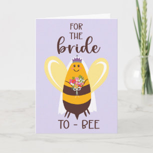 Möhippa till Bride to Bee Kort