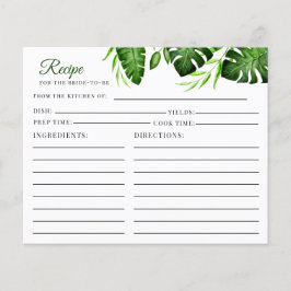 Möhippa Tropical Jungle Löv Recipe Card