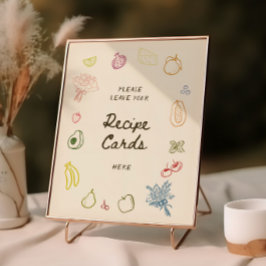 Möhippa utanför Hand plockade Poster