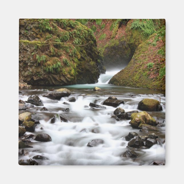 Möhippa Veil Falls Bäck Magnet (Framsidan)