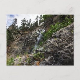 Möhippa Veil Falls in Spearfish Canyon, South Dako Vykort