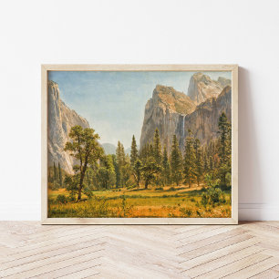 Möhippa Veil Falls, Kalifornien Albert Bierstadt Poster