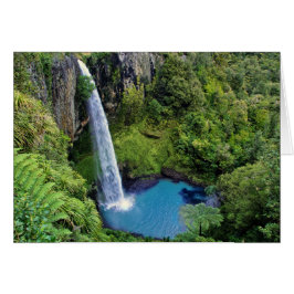 Möhippa Veil Falls, NZ Hälsningskort