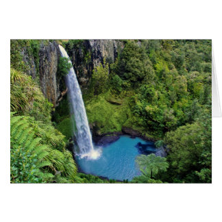 Möhippa Veil Falls, NZ Hälsningskort