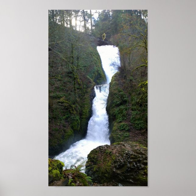Möhippa Veil Falls, Oregon Poster (Framsidan)