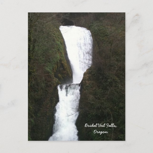 Möhippa Veil Falls, Oregon Vykort (Framsida)