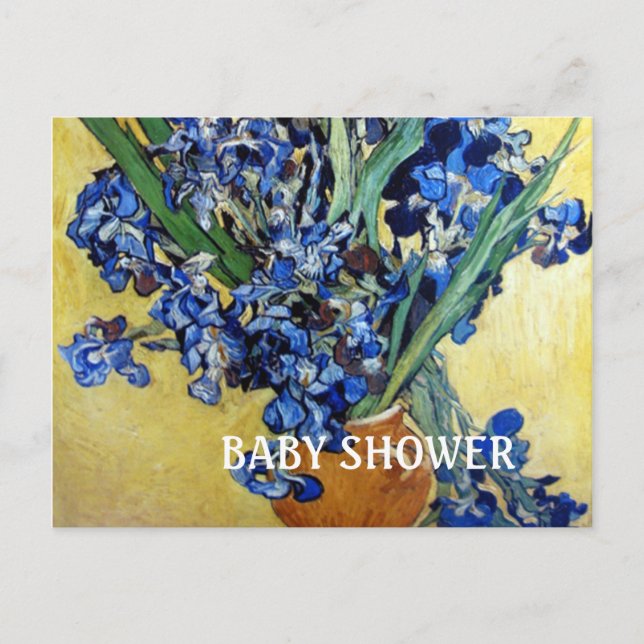 Möhippa. Vincent van Gogh Inbjudan Vykort (Framsida)