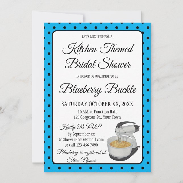 Möhippa Vintage Polka dots Bows Blue (Framsida)