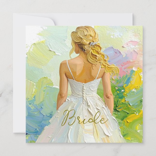 Möhippa Vit adress på abstraktens bakgrund Kort (Framsida)