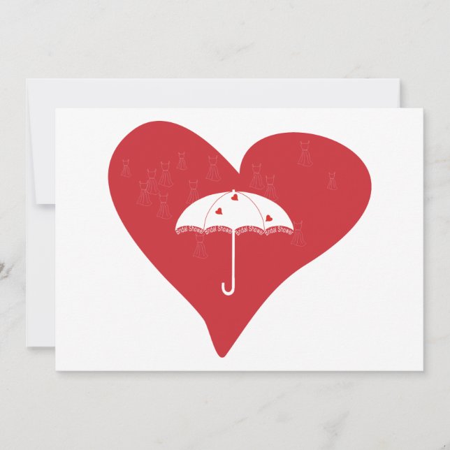 Möhippahjärta Inbjudningar (Framsida)