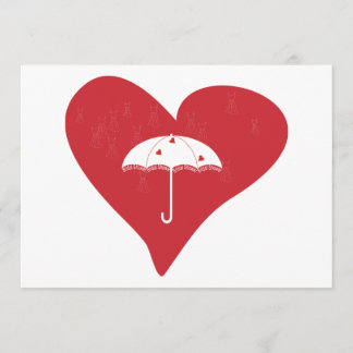 Möhippahjärta Inbjudningar