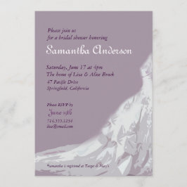 Möhippalavendel: brud- kappa inbjudningar