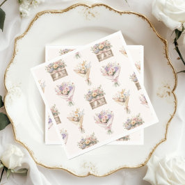 Möhippan av Bouquet-marknaden, färsk Pappersservett