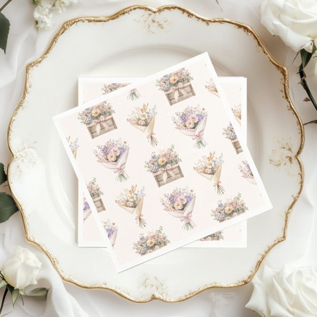 Möhippan av Bouquet-marknaden, färsk Pappersservett (Skapare uppladdad)