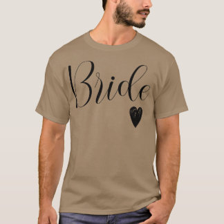 Möhippan Bachelore  för Womens White Bride Fiance  T Shirt