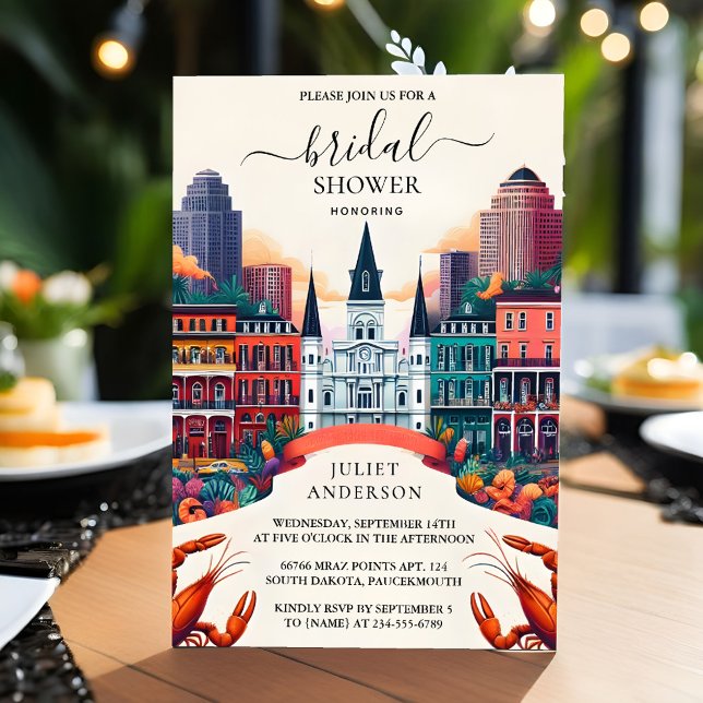 Möhippan Beach Ocean Summer New Orleans Inbjudningar (Skapare uppladdad)