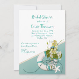 Möhippan Beach-temat Inbjudningar