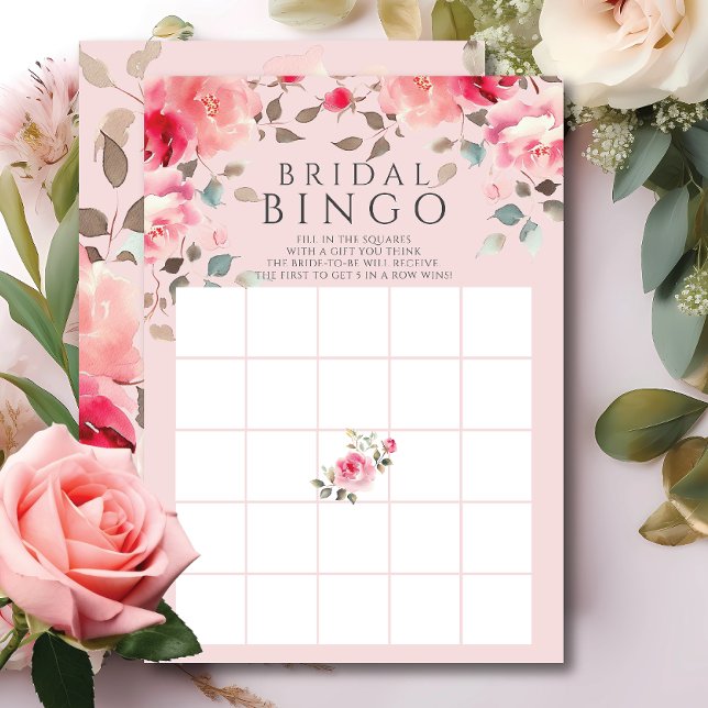 Möhippan  Blommar Bingo-spel Inbjudningar (Skapare uppladdad)