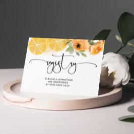 Möhippan blommigt och Lemons Tilläggskort