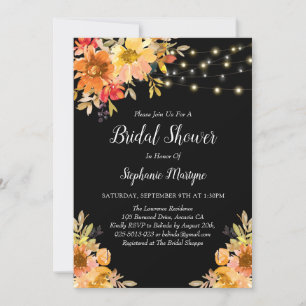 Möhippan Blommigt String Ljus för färgruta,  Inbjudningar