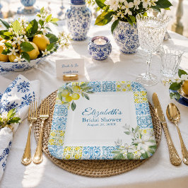 Möhippan Blue Tiles and Lemons i Medelhavet