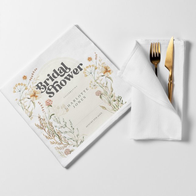 Möhippan Bohemian WildblomPhoto Arch Pappersservett (Skapare uppladdad)