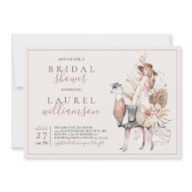 Möhippan Boho Bride och Formal Llama