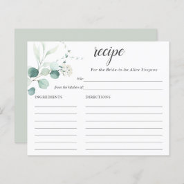 Möhippan Boho Greenery Eucalyptus Recipe