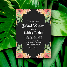 Möhippan Boho Romantic Wildblomme Blommigt Inbjudningar