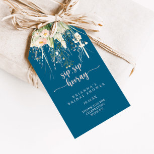 Möhippan Boho Wildblomflottan Sip Sip Hooray Presentetikett