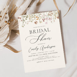 Möhippan Boho Wildblomma Inbjudningar