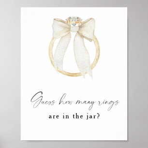 Möhippan Bow & Ring - hur många Ringar Poster