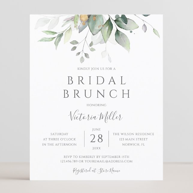 Möhippan Brunch för budgetposten Eucalyptus Greene (Skapare uppladdad)