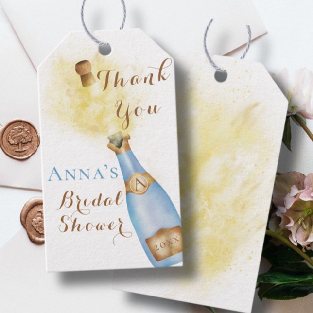 Möhippan Brunch och BubLY Champagne guld Presentetikett (Skapare uppladdad)