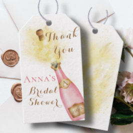 Möhippan Brunch och BubLY Champagne guld Presentetikett