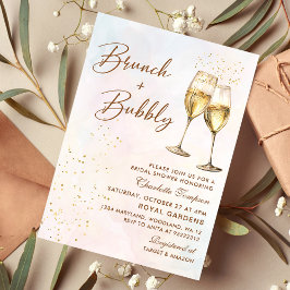 Möhippan Brunch och BubLY Champagne Inbjudningar