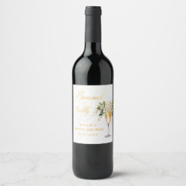 Möhippan Brunch och BubLY Champagne Vinflaska Etikett